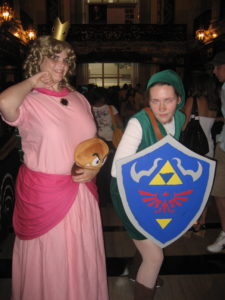 Princess Peach and Link
