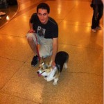 Isabella and Adam in Grand Central Station